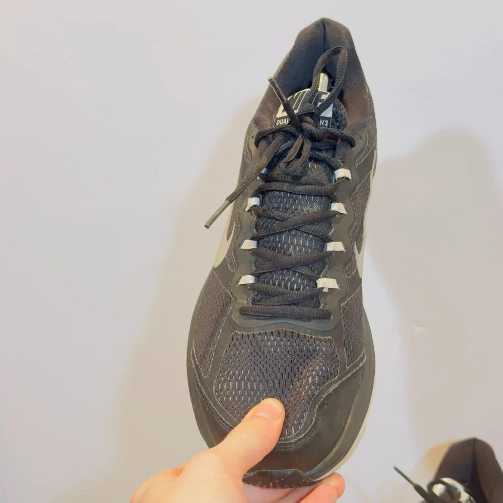 Nike Dual Fusion Run 3 Black Men’s Size 12 Running Athletic Shoes Sneakers - Picture 13 of 16
